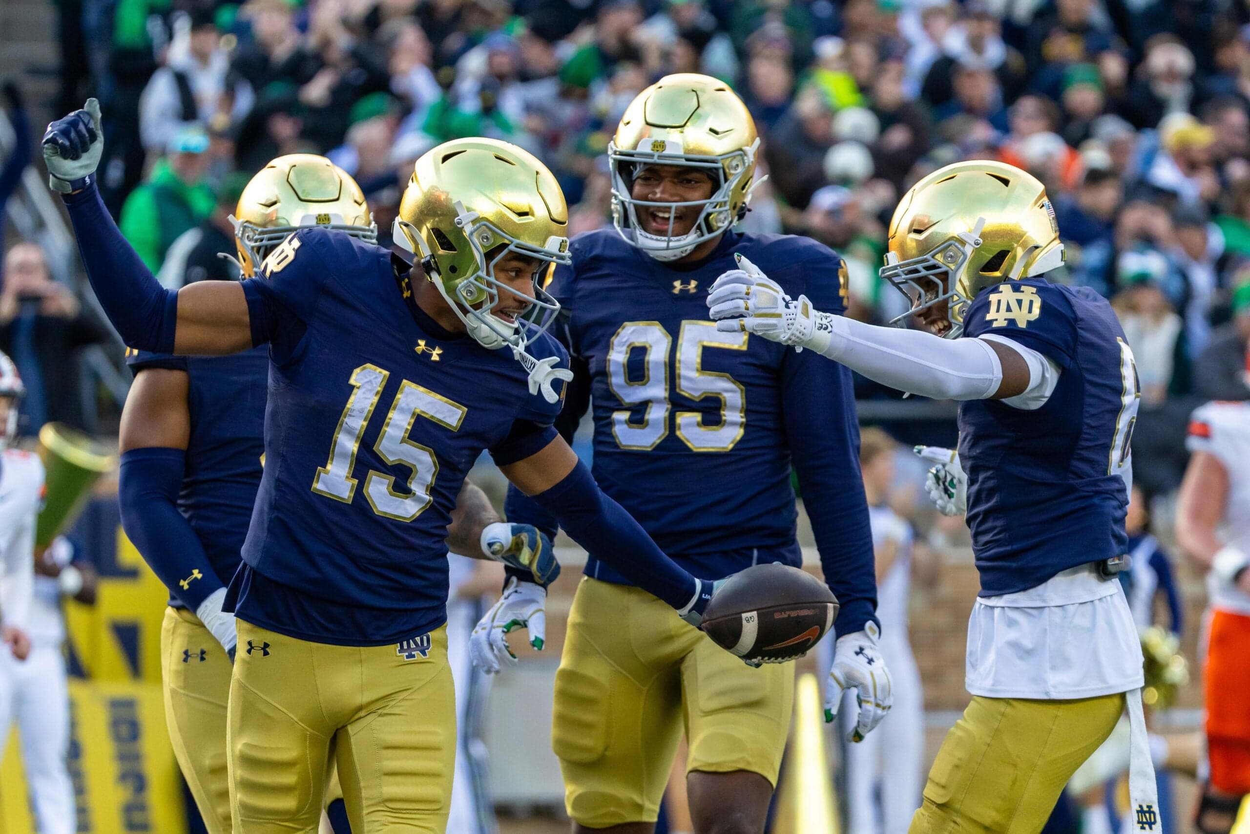 Notre Dame's cornerback room might be the best in college football heading into 2026 fall camp, and it may not be close