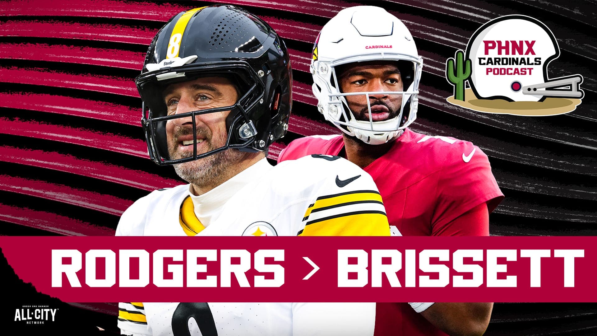 Arizona Cardinals SIGNING Aaron Rodgers Would Be MASSIVE Upgrade OVER Jacoby Brissett At Quarterback - PHNX Sports