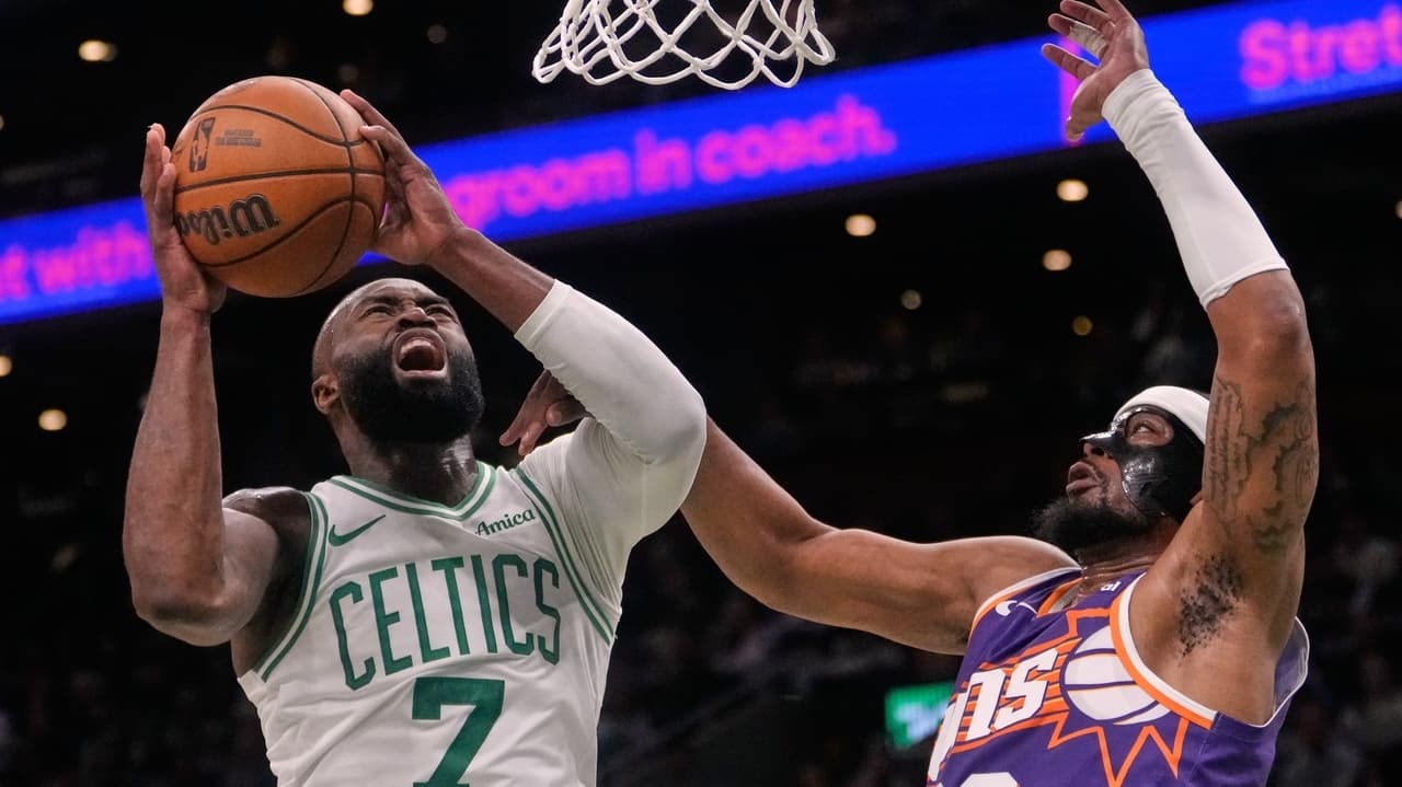 Jaylen Brown scores 18 of his 41 points in the fourth quarter to help Celtics beat Suns 120-112 - Newsday