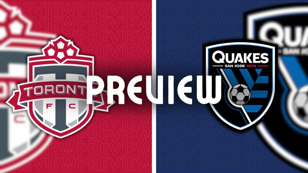 Toronto FC battle league leaders San Jose Earthquakes - Waking The Red