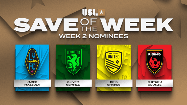 USL Championship Save of the Week – Week 2