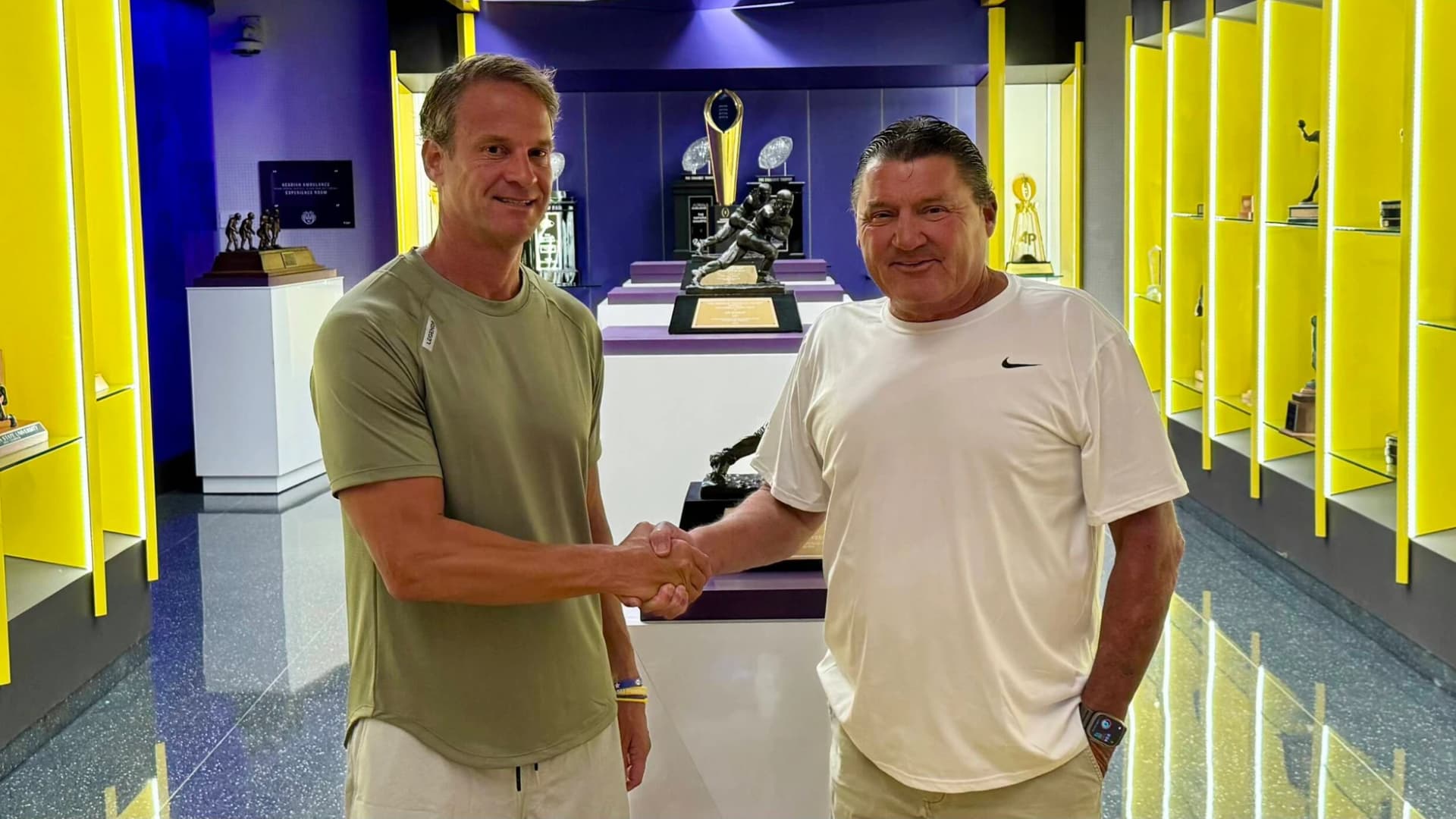 "He Just Means a Lot to Me”: Lane Kiffin Provides Solemn Health Update for LSU’s Ed Orgeron | College Sports Network