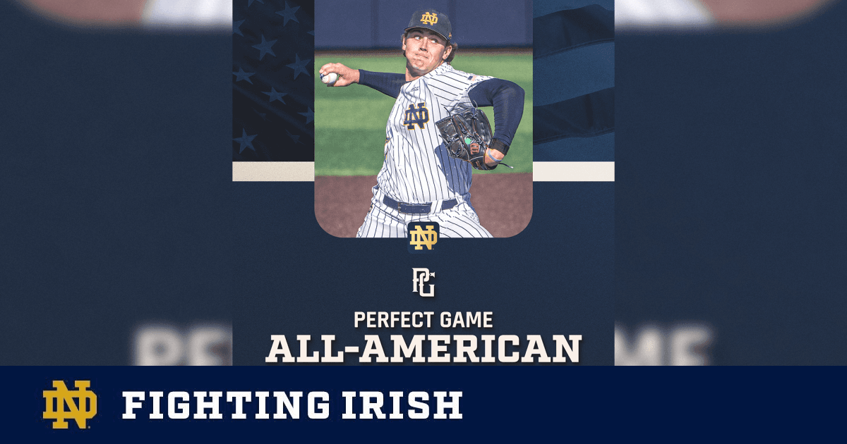 Radel Earns All-American Honor from Perfect Game – Notre Dame Fighting Irish – Official Athletics Website
