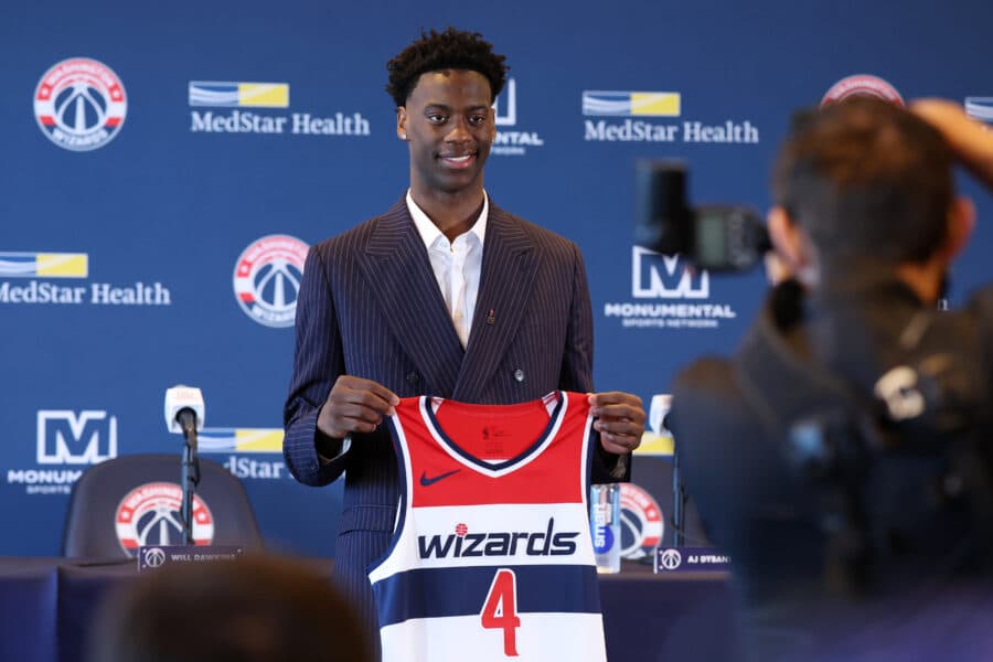 Wizards Rookie AJ Dybantsa Loves Being Compared to T-Mac But No. 1 Pick Says He's Studying Another 'Unmimicable' NBA Great