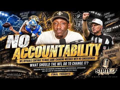 NO ACCOUNTABILITY?! NFL REFS OVERTURN SAINTS TD in 31-30 LOSS Was New Orleans Robbed? - BVM Sports