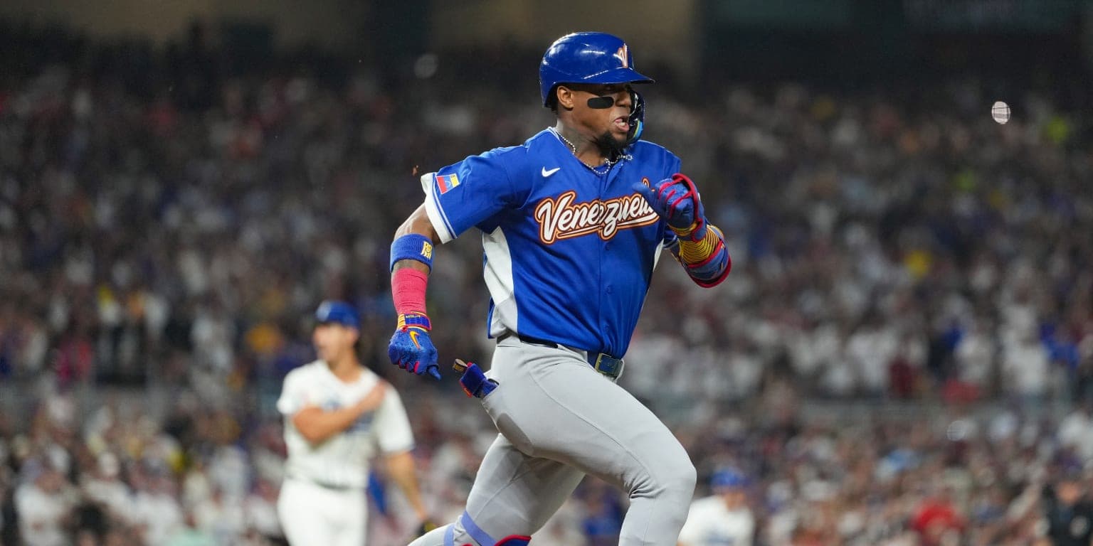 Ronald Acuña Jr. sending Venezuela to World Baseball Classic championship
