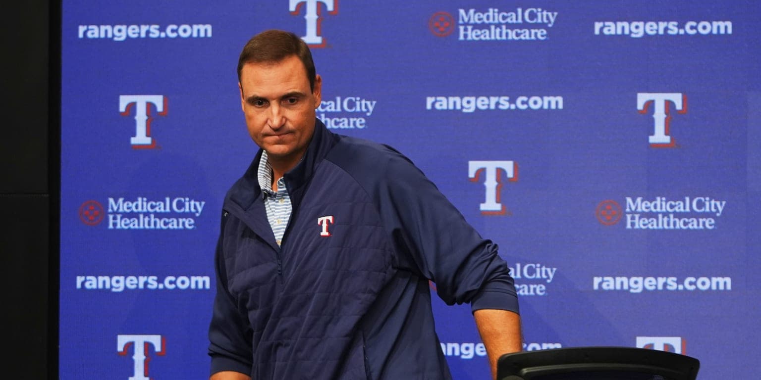 Chris Young talks Rangers Opening Day roster