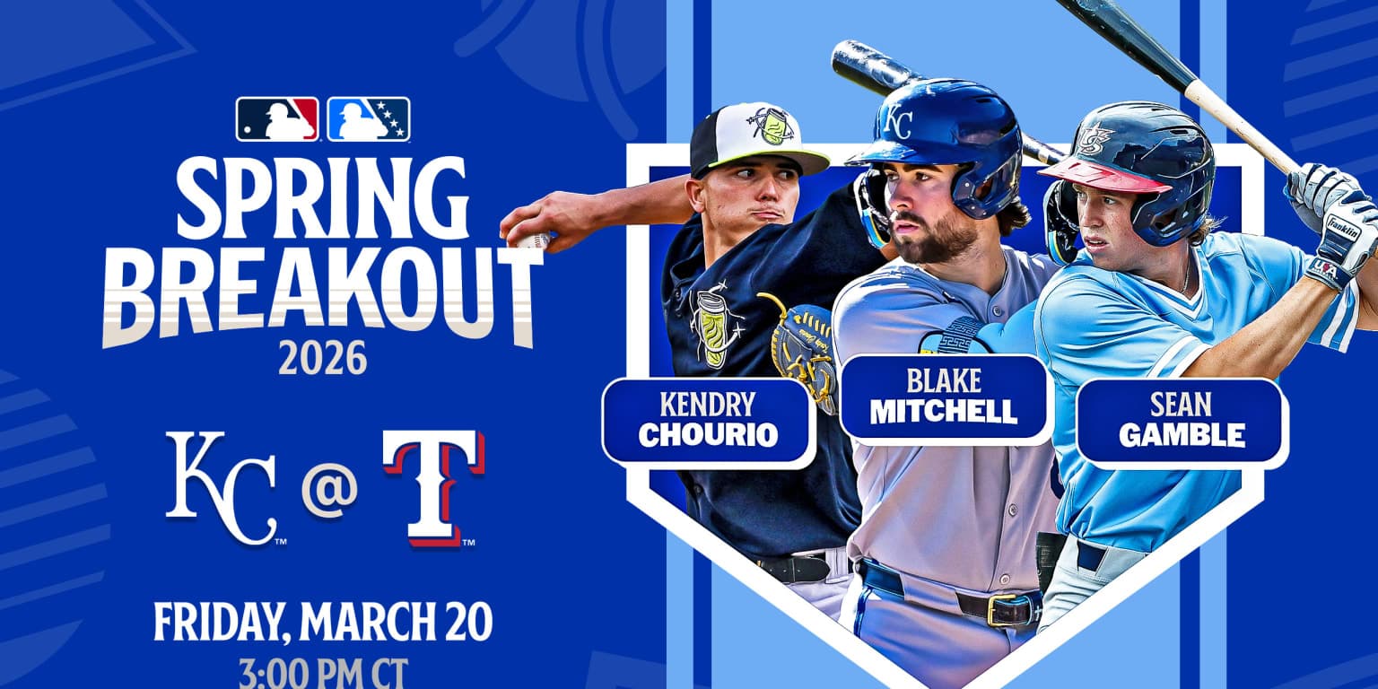 Here's the Royals' player pool for their Spring Breakout game