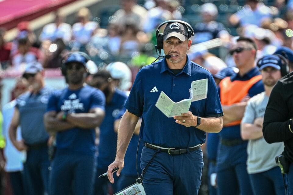 Penn State Football Weekly Press Conference - Week 3 - NewsBreak
