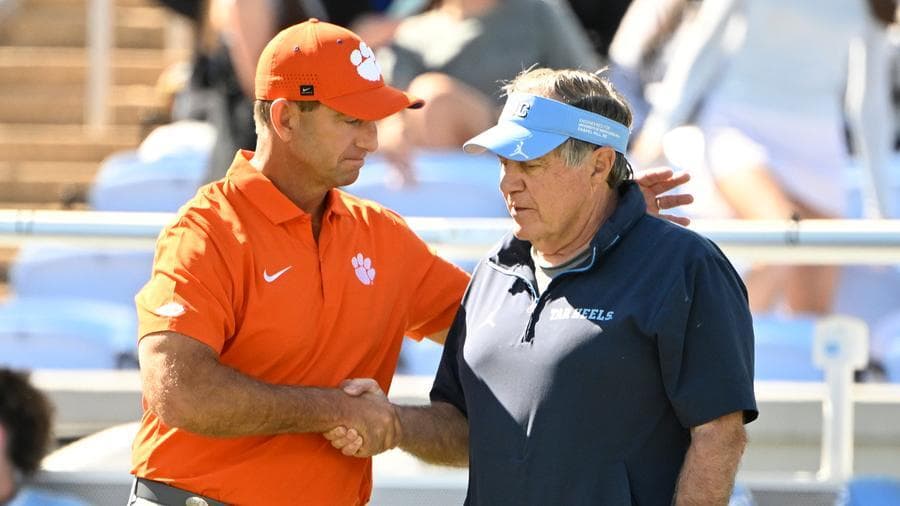 Clemson vs. UNC is shell of what should be marquee ACC showdown amid Dabo Swinney, Bill Belichick turmoil - NewsBreak