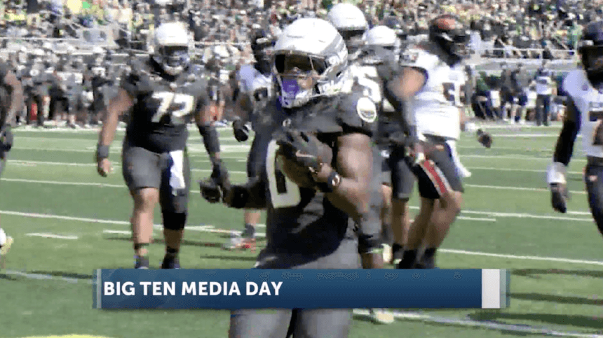 Oregon Ducks football join Big Ten media day ahead of 2026 season - KTVZ