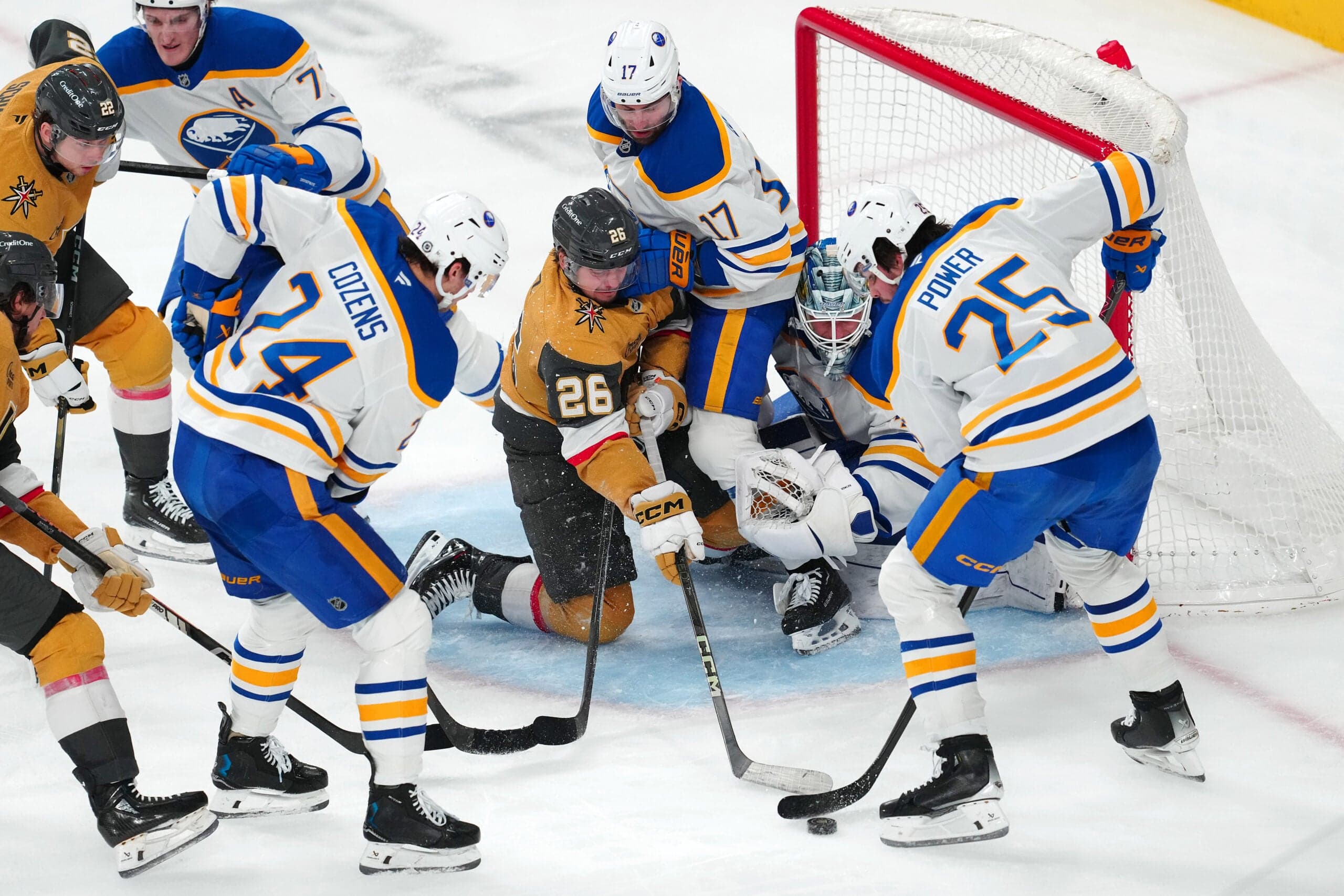 NHL Predictions: March 17 Buffalo Sabres vs Las Vegas Golden Knights