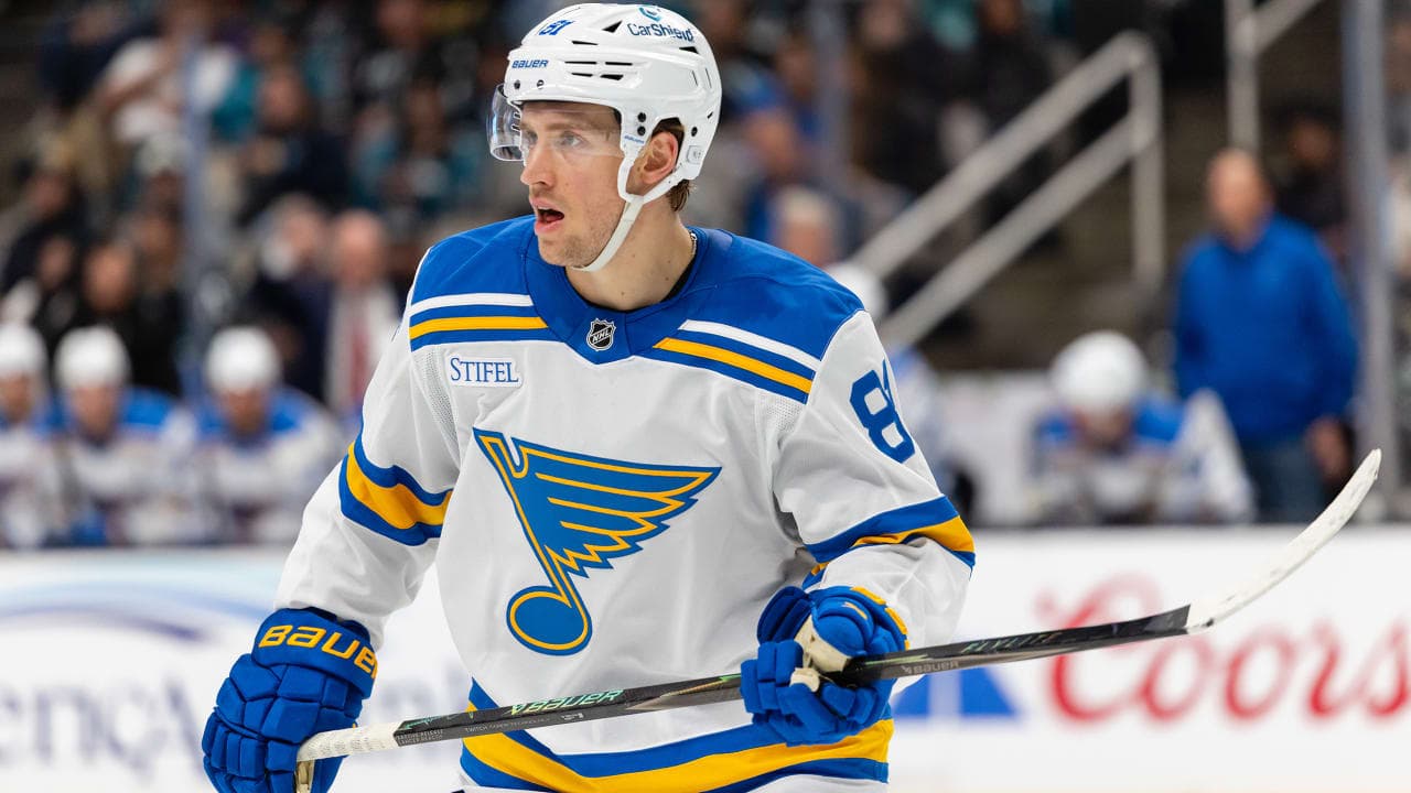 Holloway signs 5-year, $38.75 million contract with Blues | NHL.com