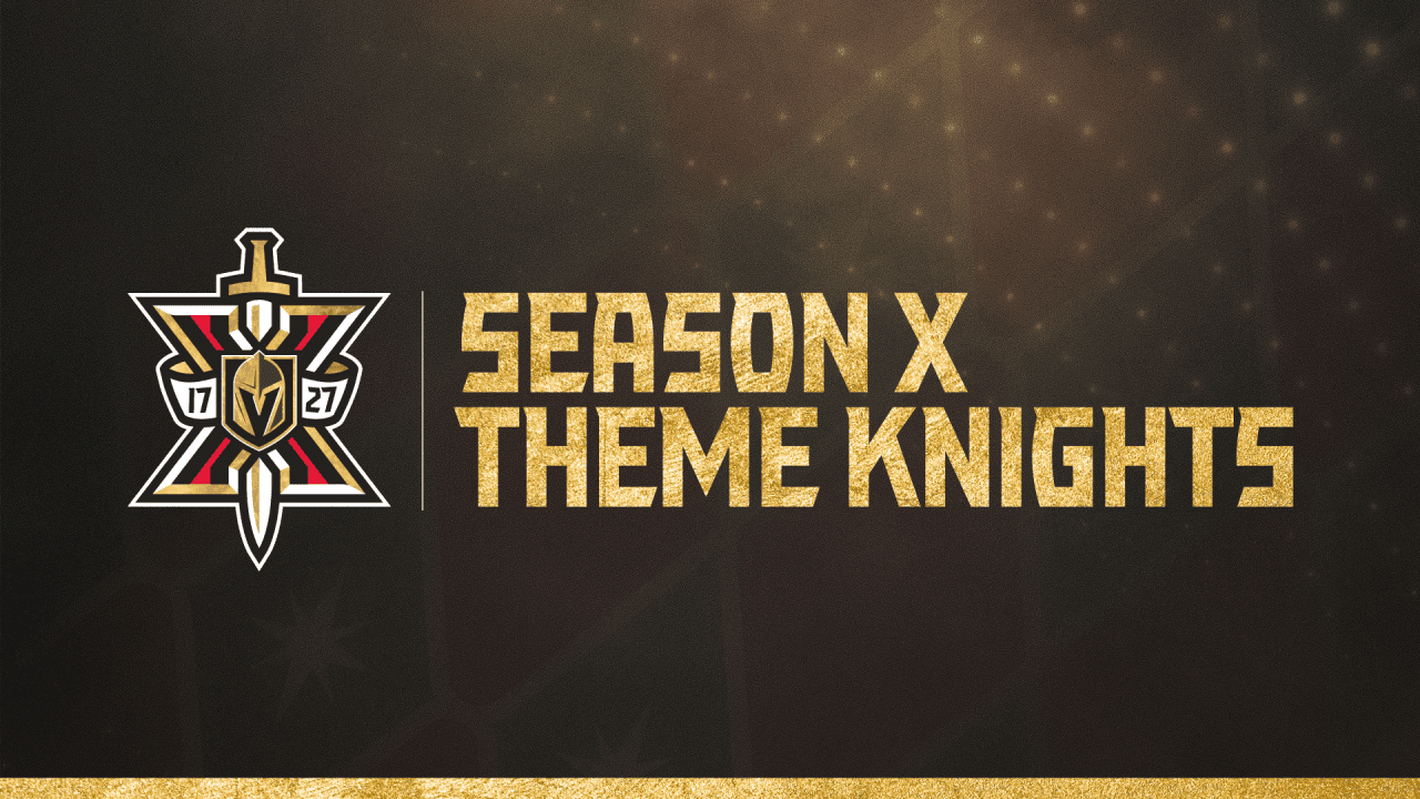 Golden Knights Announce Season X Theme Knights | Vegas Golden Knights