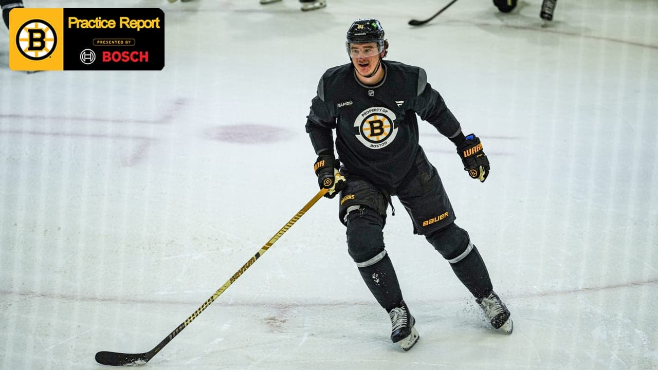 Practice Report: Bruins Prepare for Game 6, ‘Rewrite the Script’ | Boston Bruins