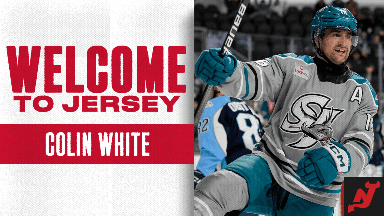 Devils Sign Forward White | RELEASE | New Jersey Devils