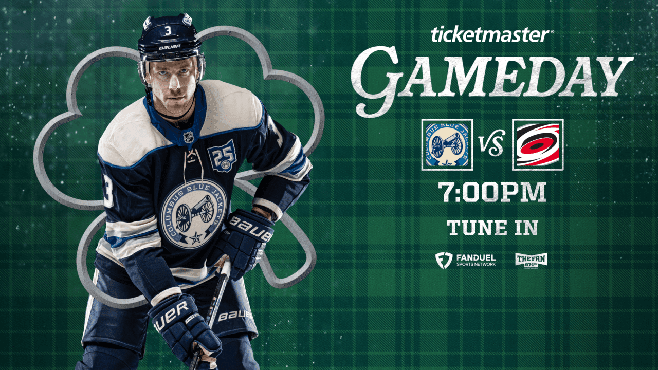 PREVIEW: Blue Jackets start homestand on St. Patrick's Day | Columbus Blue Jackets