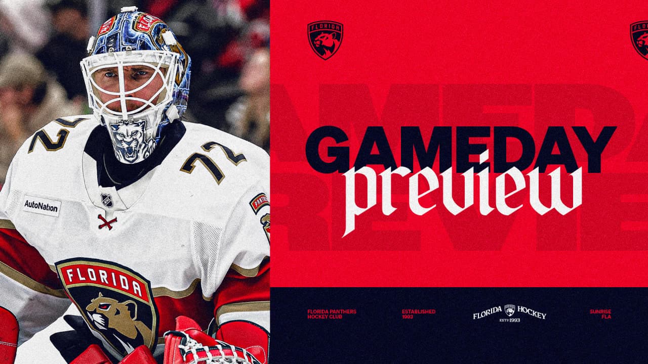 PREVIEW: Bobrovsky hits 800 games as Panthers clash with Canucks | Florida Panthers