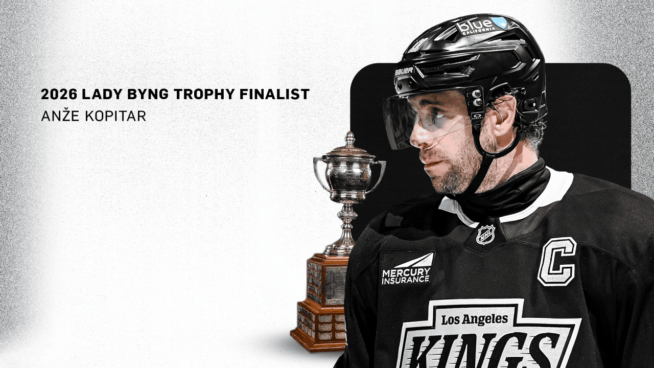 Anze Kopitar Named Lady Byng Memorial Trophy Finalist | Los Angeles Kings