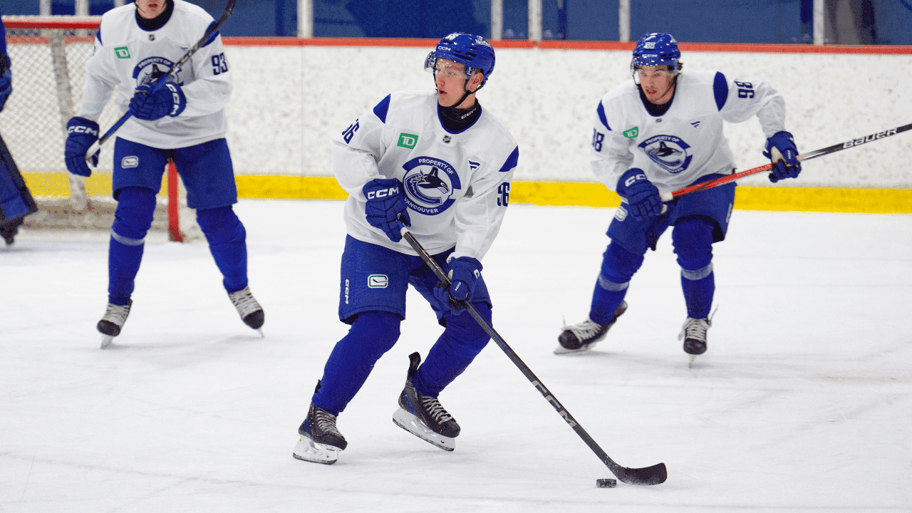 Building Blue: Wrapping Up a Whirlwind Year for Wilson Björck | Vancouver Canucks