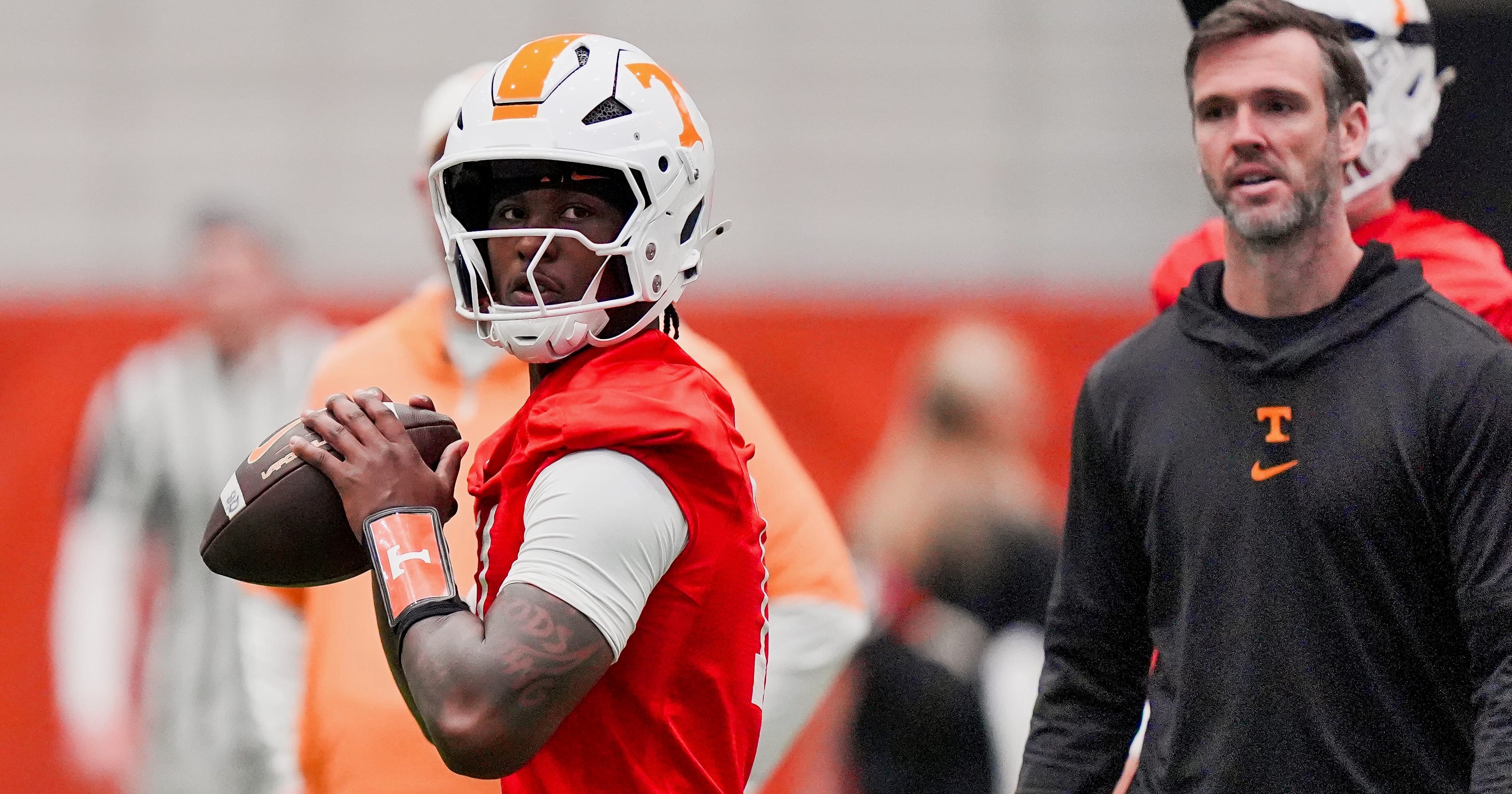 Watch: Freshman quarterback Faizon Brandon's first Tennessee football press conference