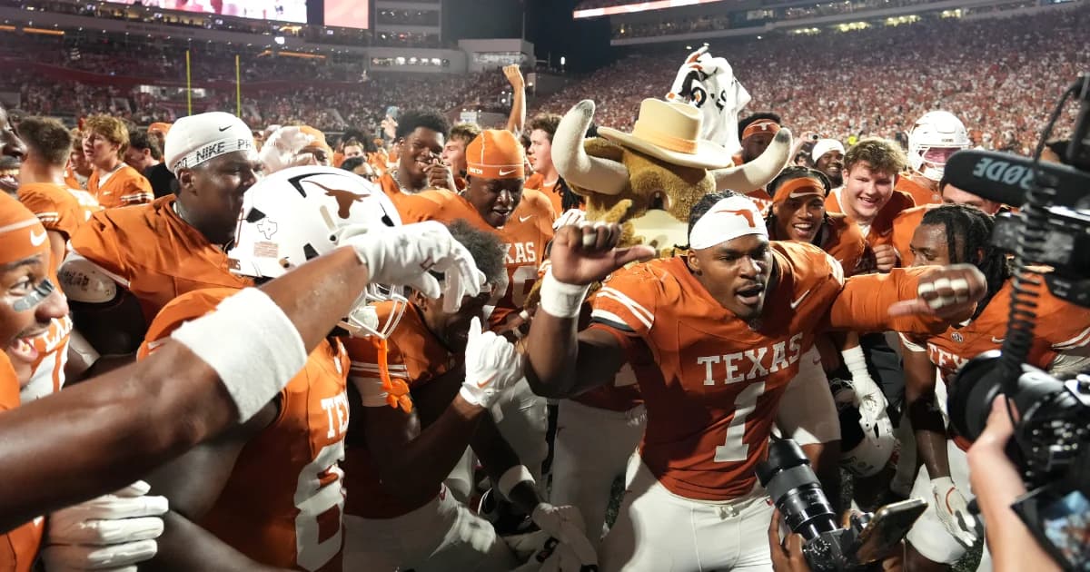 College Football TV Ratings: Texas' win vs. Ohio State averages 14 million viewers, leads Week 2 - On3
