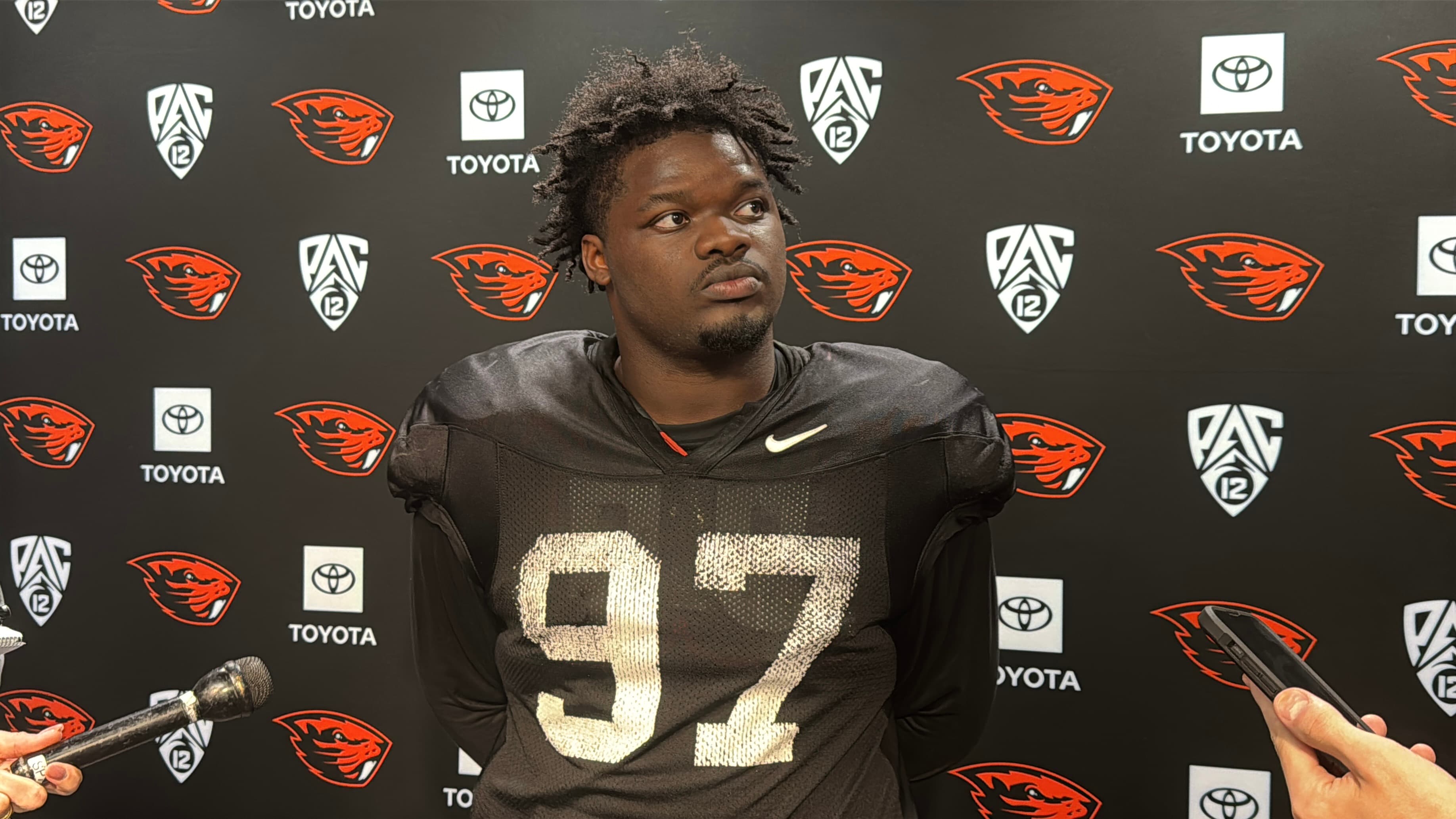 Oregon State DL Tyler Bailey & DB TJ Crandall Week 3 - On3