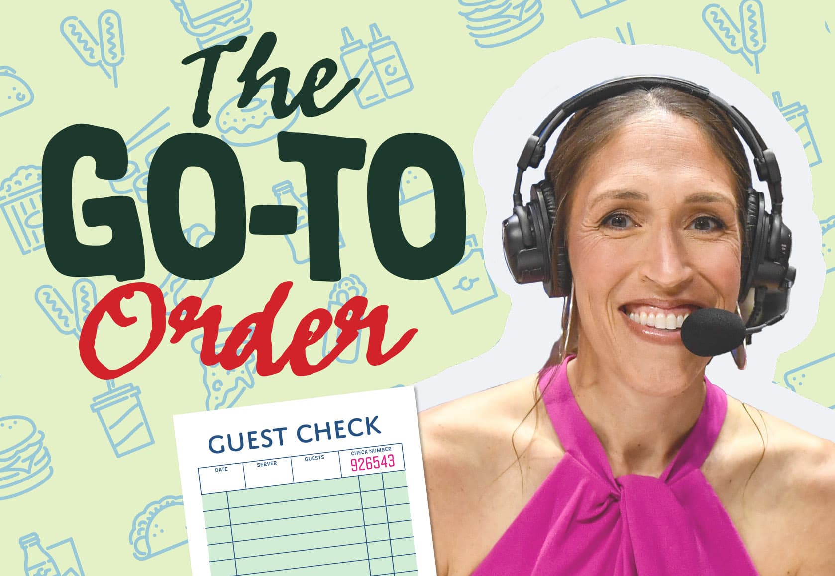 Rebecca Lobo’s go-to order in Connecticut