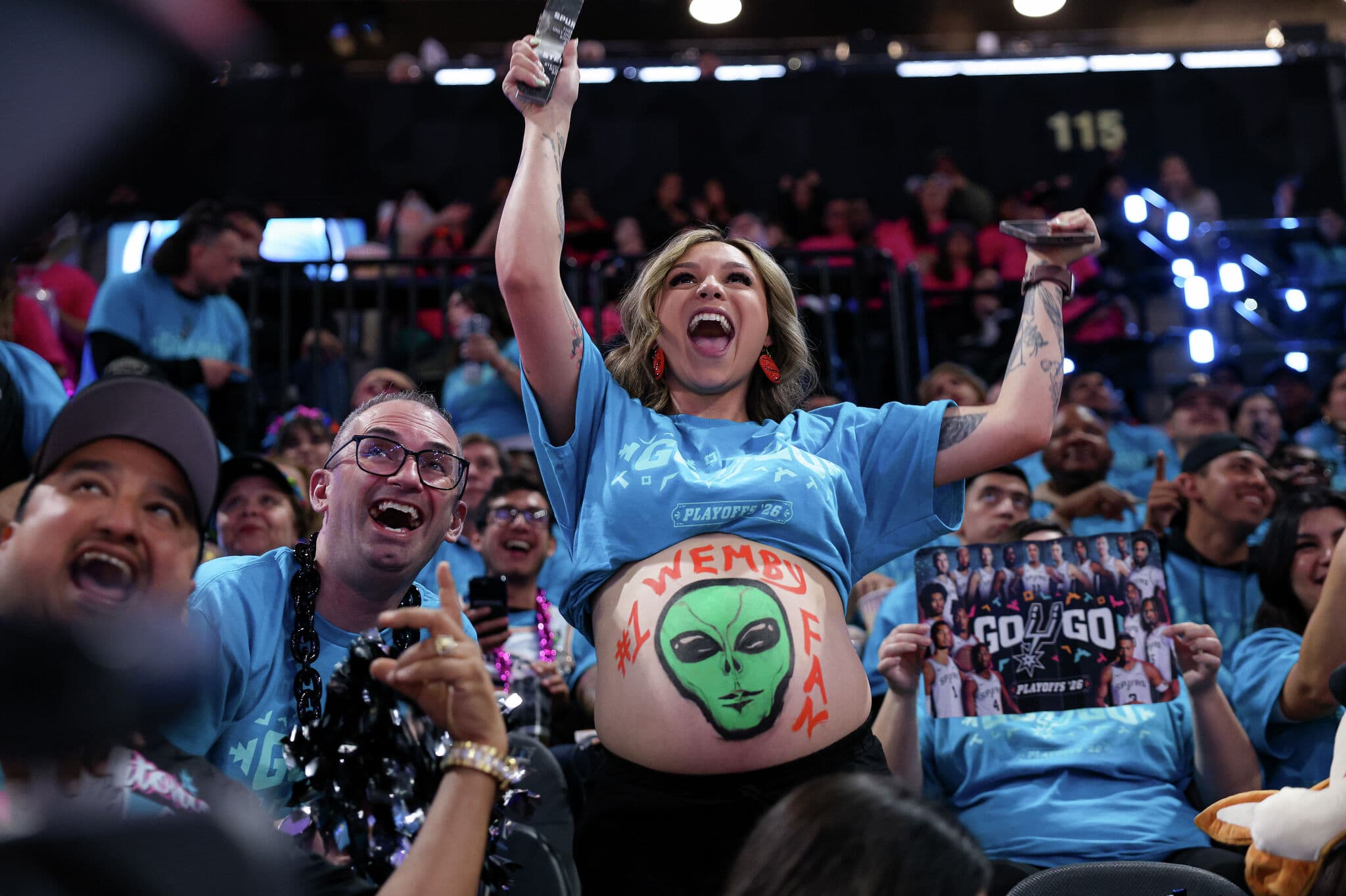 See photos of Fiesta, Spurs playoff action and more moments around San Antonio in April
