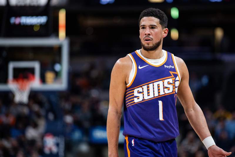 Stephen A. Smith claims Devin Booker must leave Phoenix Suns to win NBA championship - Yahoo Sports