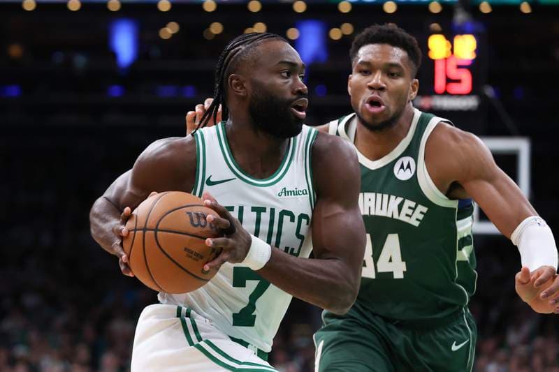West Team Emerges as Jaylen Brown Landing Spot Amid Giannis to Celtics Trade Rumors - Yahoo Sports