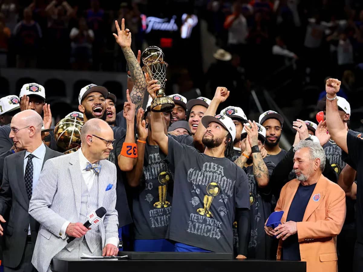 Knicks Become Fifth NBA Champion To Defy Phil Jackson’s Infamous 40-20 Rule - Yahoo Sports