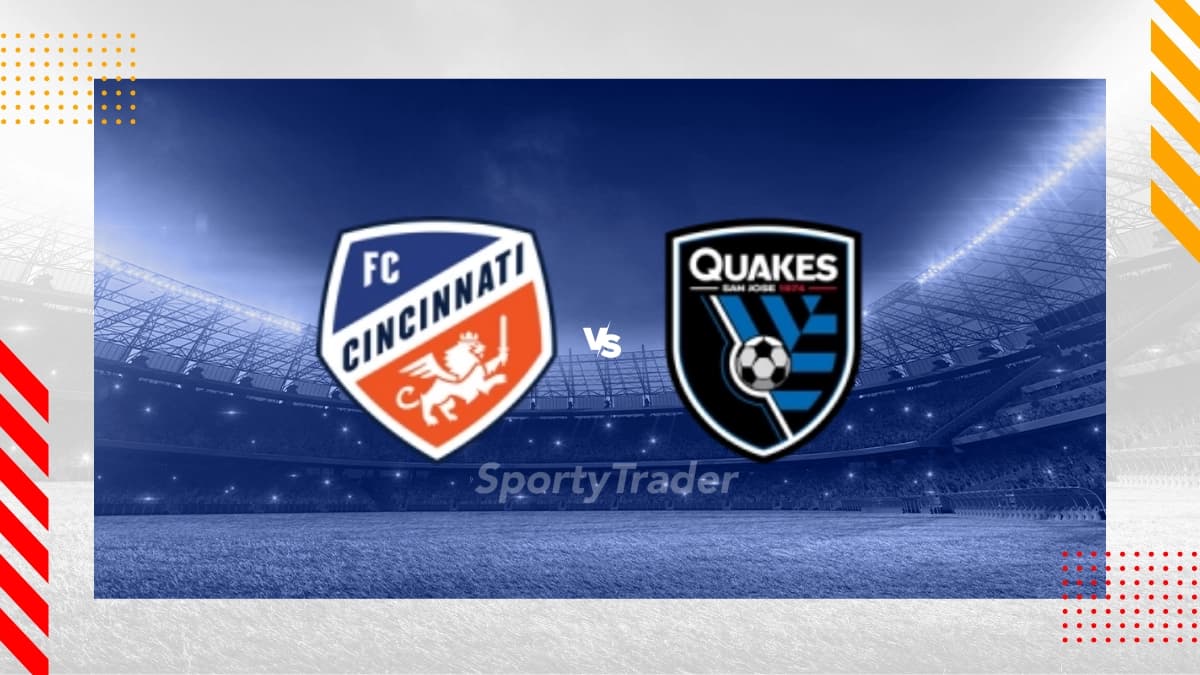FC Cincinnati vs San Jose Earthquakes Prediction & Picks - Major League Soccer