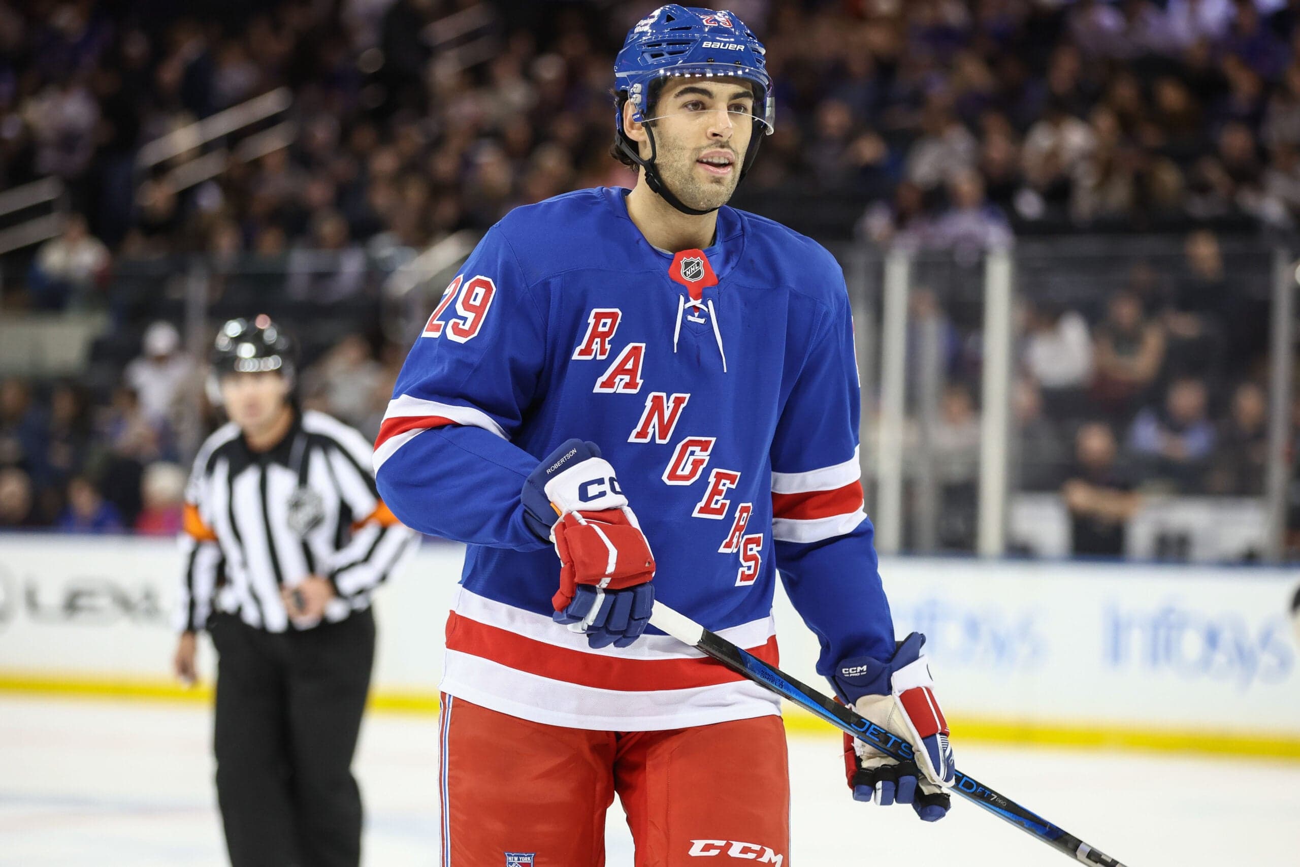 New York Rangers’ 2025-26 Report Cards: Matthew Robertson - The Hockey Writers - New York Rangers - NHL News, Analysis & More