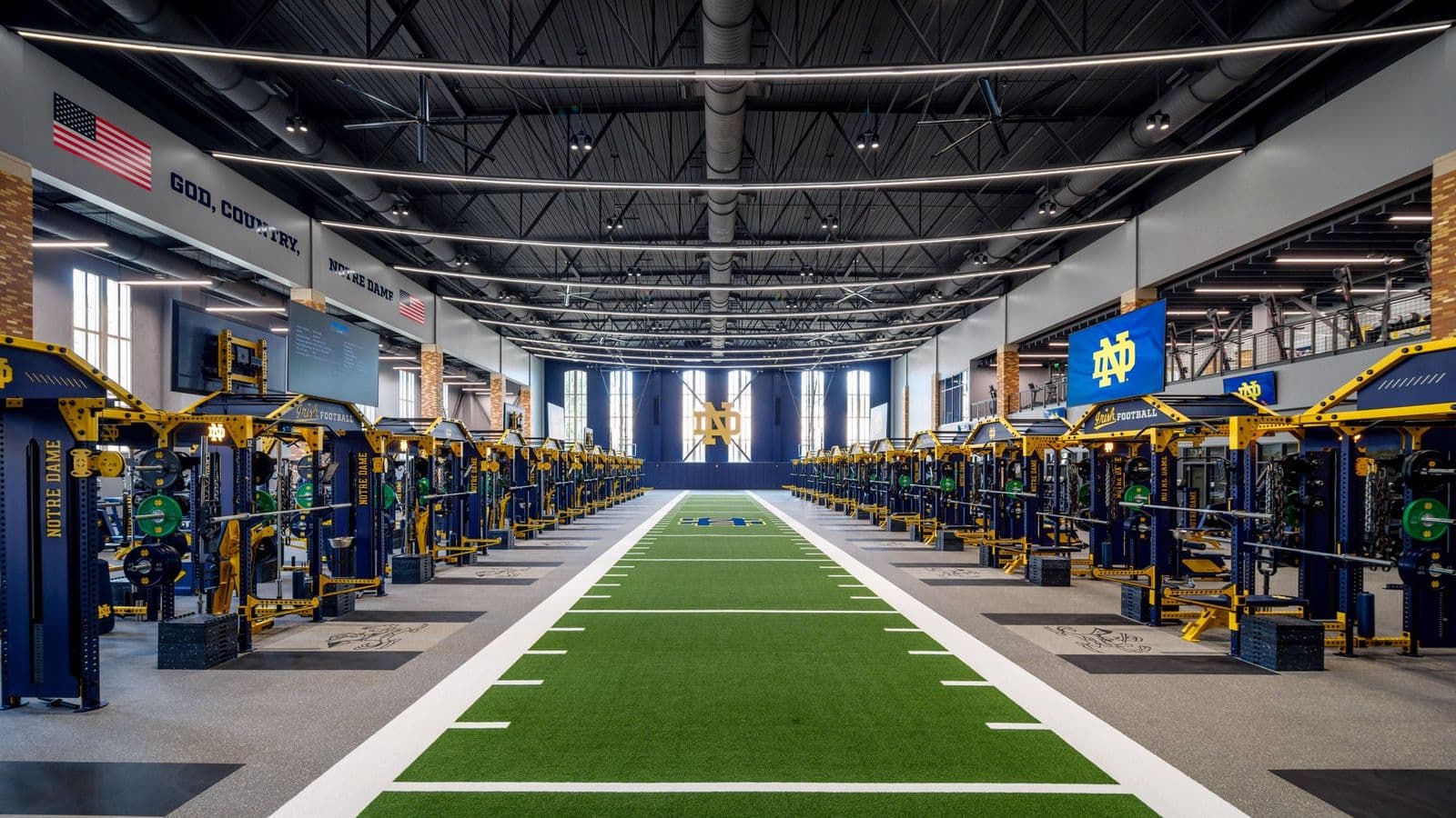 Notre Dame shows off spectacular new facility