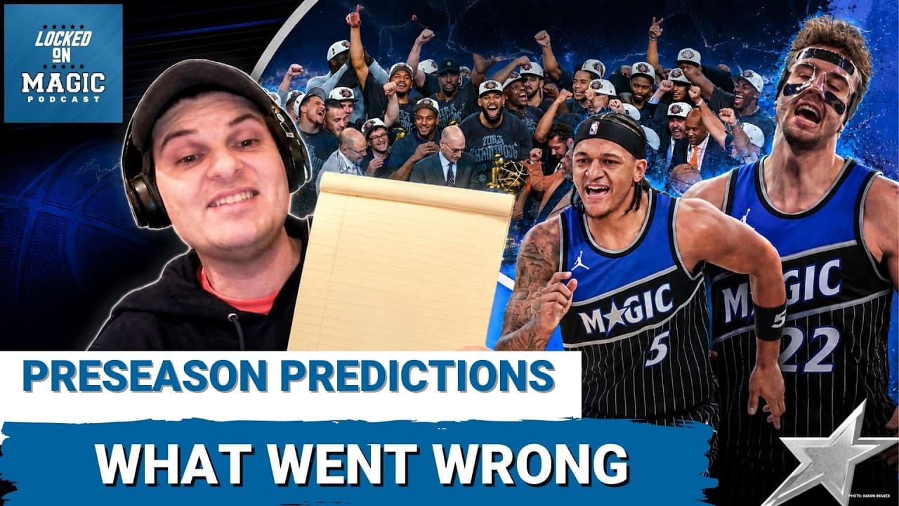 MISSED: Orlando Magic, Paolo Banchero, Franz Wagner FAIL Key Predictions—Can They Compete NEXT Year? - NBA Fanbase
