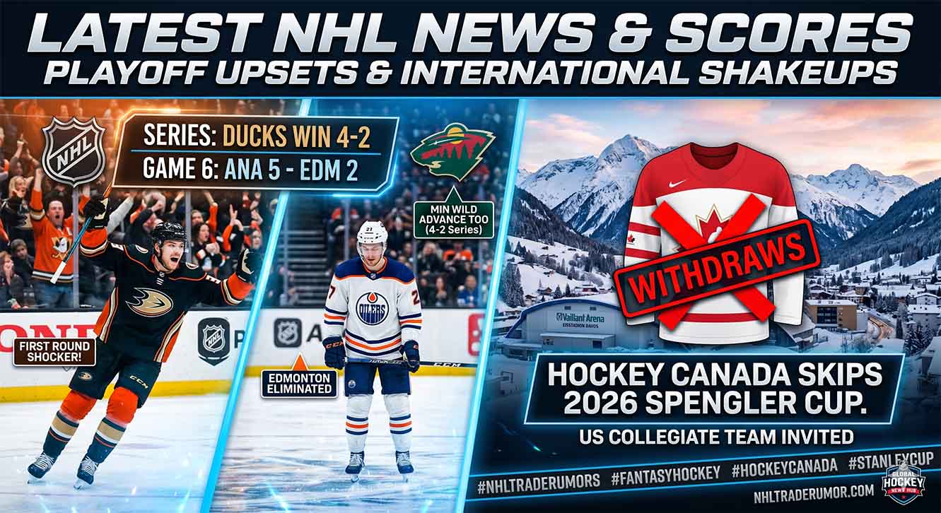 Latest NHL News and NHL Scores: April 30 Playoff Results & May 1 Updates - NHL Trade Rumors