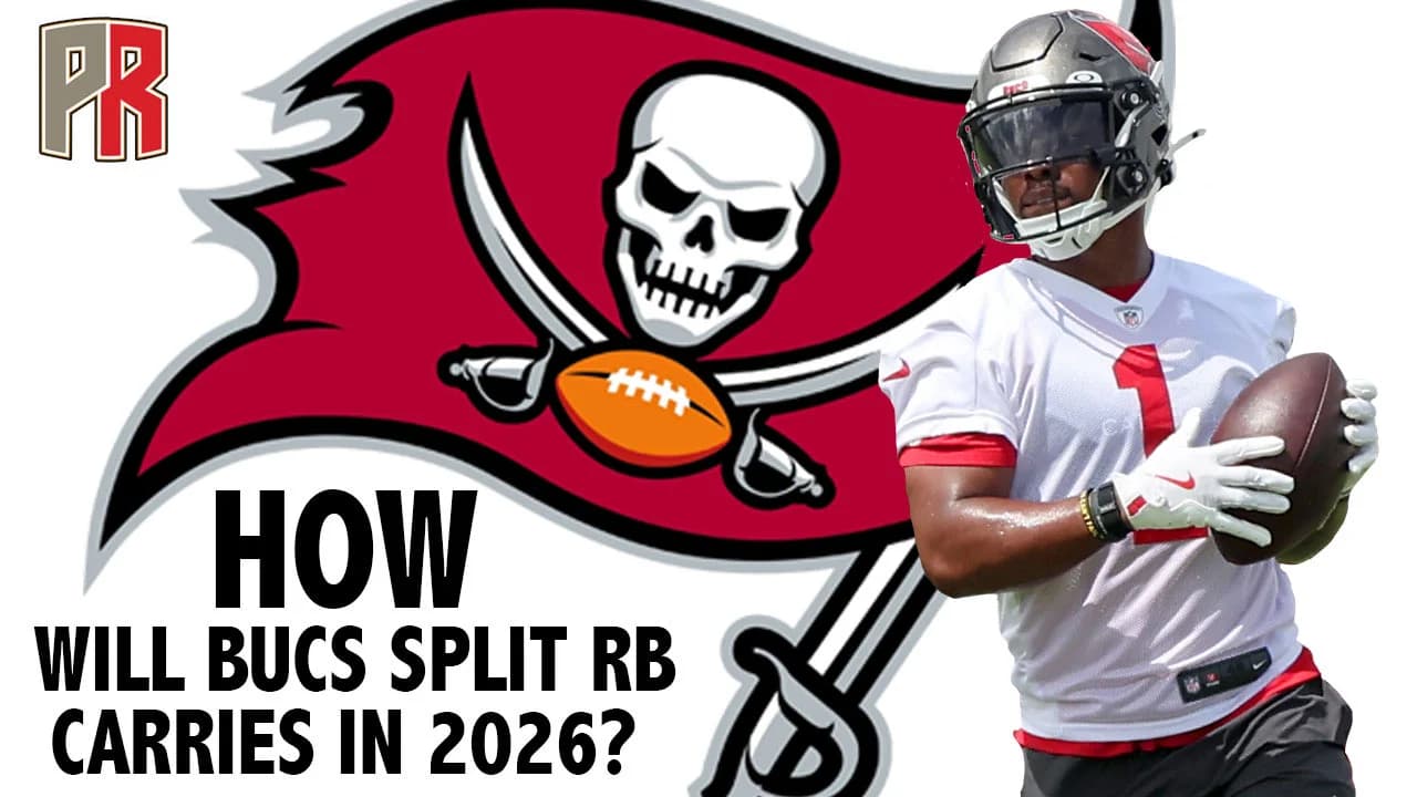Pewter Report Podcast: How Will Bucs Split RB Carries In 2026?