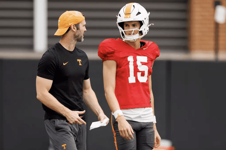 Everything Tennessee Football OC Joey Halzle Said on QB Competition, Spring Practice | Rocky Top Insider