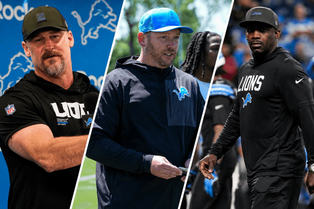 Dan Campbell clears up some confusion about recent coaching staff changes