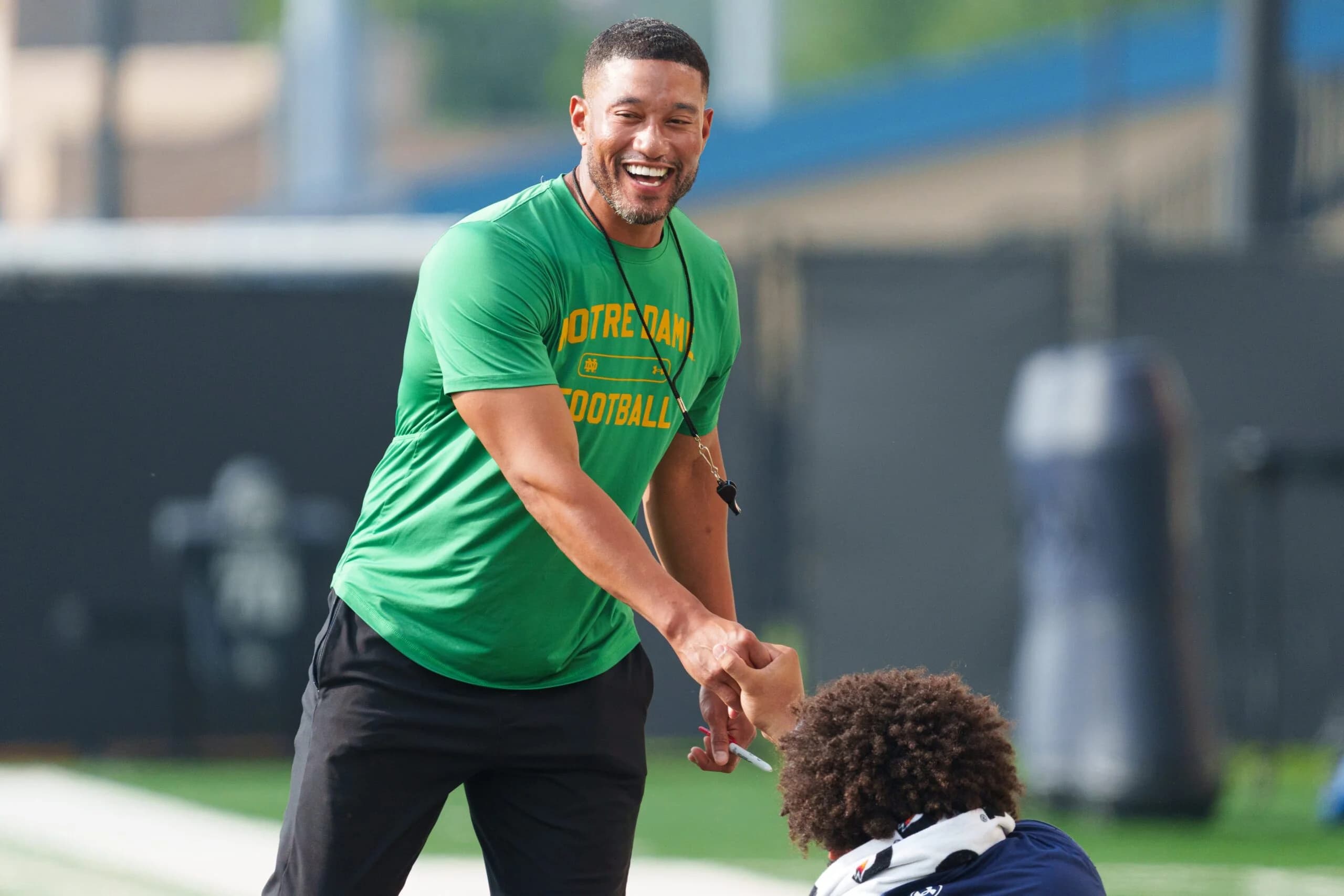 Notre Dame football making an early push for an elite running back recruit with offers from every major CFB program
