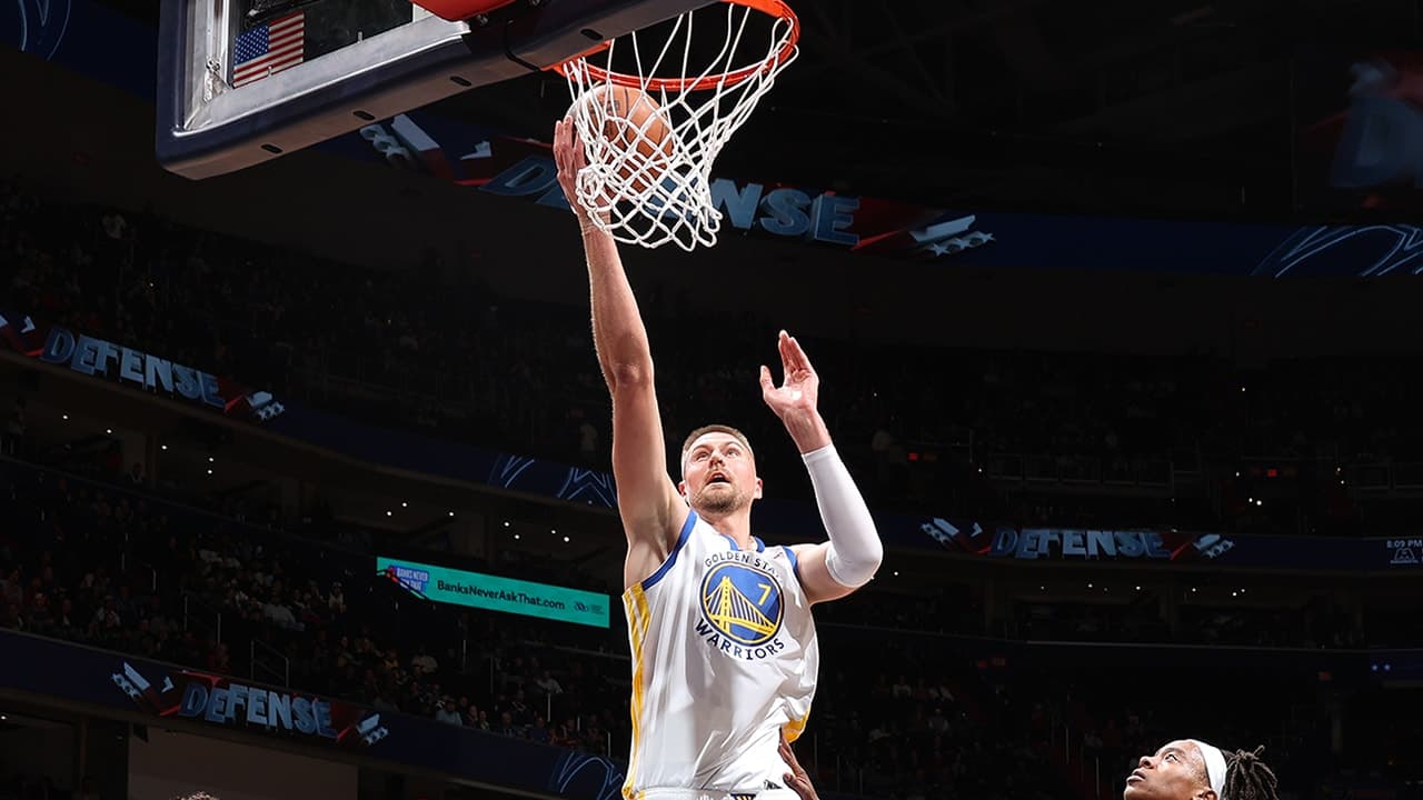 De'Anthony Melton, Kristaps Porzingis Combine for 57 Points as Warriors Defeat Wizards | Golden State Warriors
