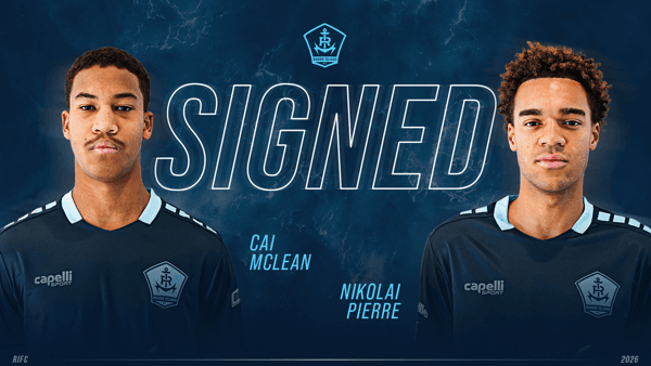 Rhode Island FC signs Cai McLean, Nikolai Pierre to first pro deals
