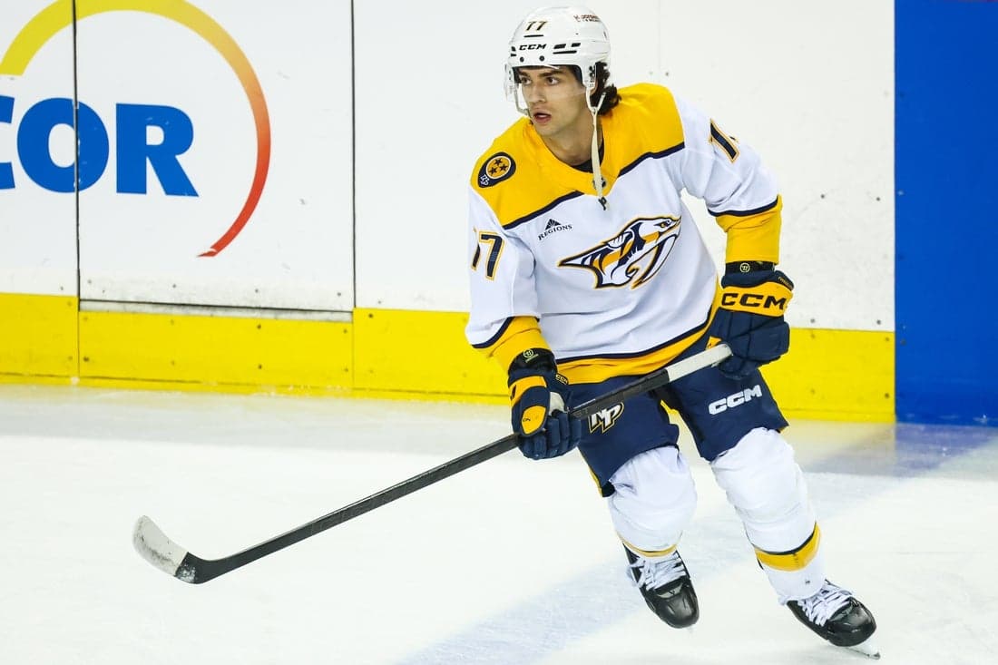 Devils sign F Luke Evangelista to 5-year, $36.25M deal - Field Level Media - Professional sports content solutions | FLM