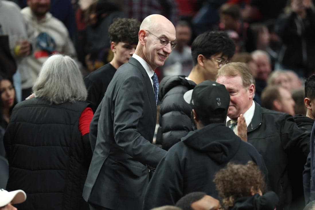 Adam Silver: Trail Blazers leaving Portland would be a 'failure' - Field Level Media - Professional sports content solutions | FLM