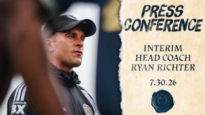 Press Conference | Ryan Richter ahead of the club's match against Atlanta | Philadelphia Union