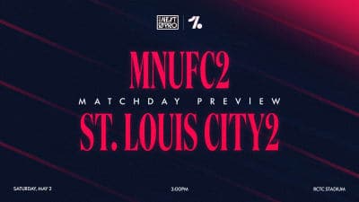 Match Preview | St Louis CITY2 Heads Up North to Face MNUFC2 on Saturday Afternoon | St. Louis SC