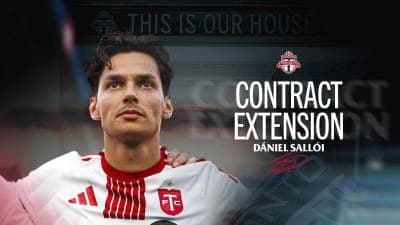 Toronto FC sign Dániel Sallói to a contract extension | Toronto FC