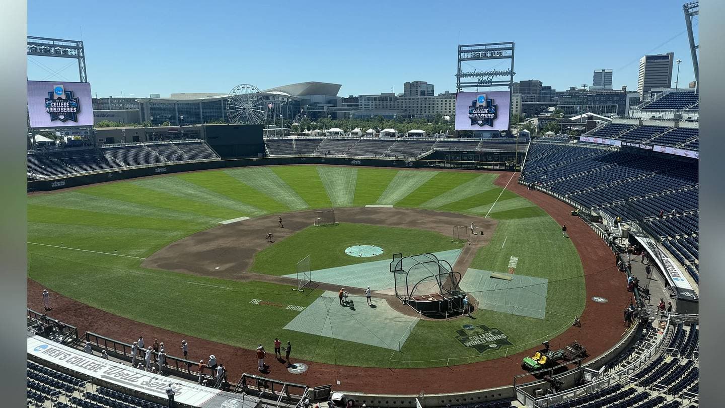 Live Game, Weather Updates: College World Series, No. 7 Alabama vs. No. 6 Texas