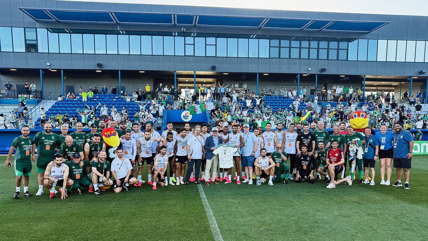 KU Fans, Lawrence Residents Embrace Team Algeria Ahead of World Cup Opener vs Argentina
